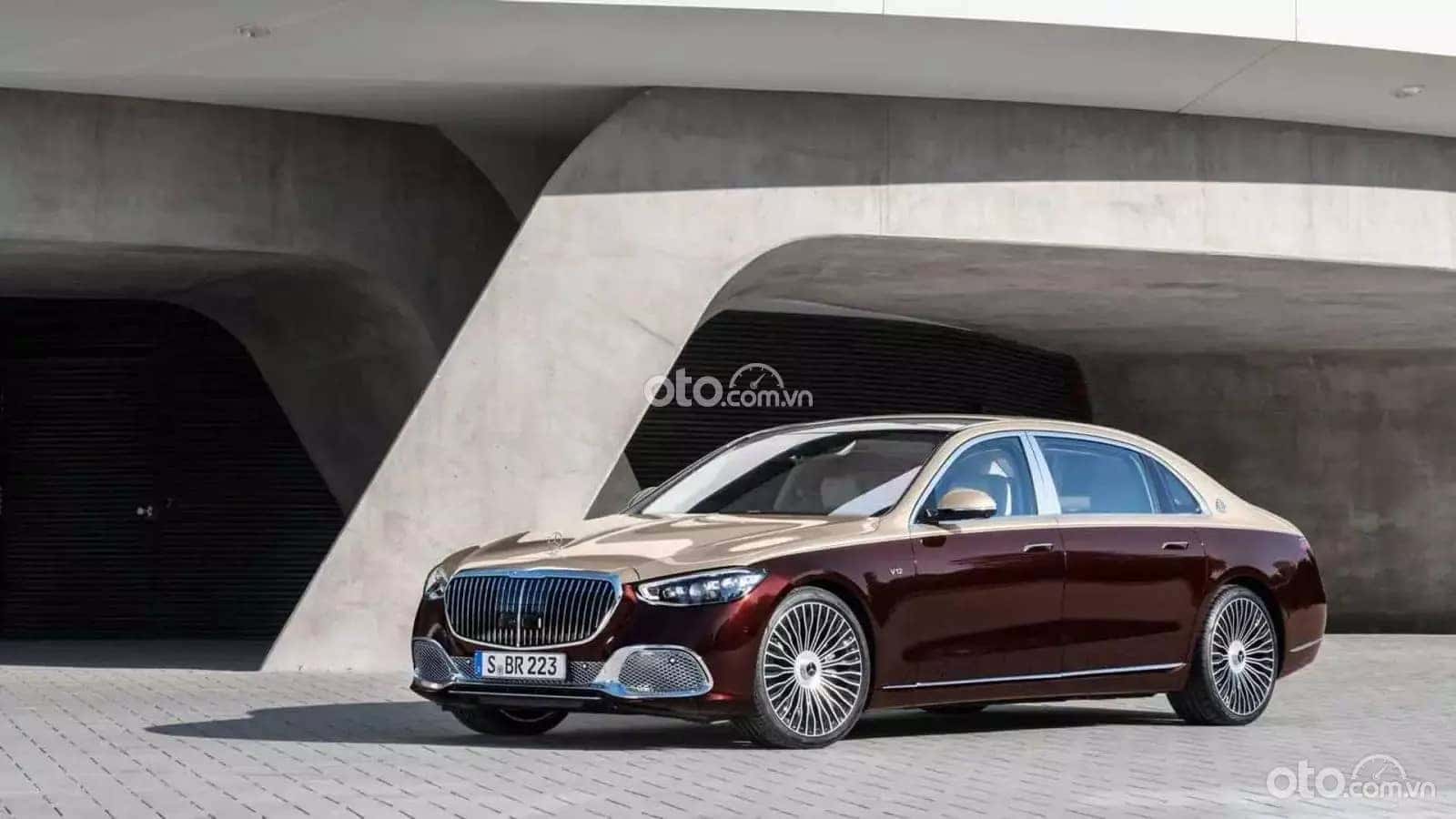Hình ảnh chi tiết Mercedes-Maybach S 680 4MATIC sang trọng, đại diện cho bảng giá xe Mercedes-Maybach cao cấp.