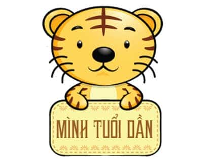Hình ảnh con Hổ tượng trưng cho người tuổi Bính Dần
