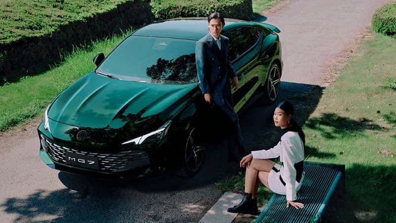 Hình ảnh tổng quan xe MG 5 chỗ tại thị trường Việt Nam