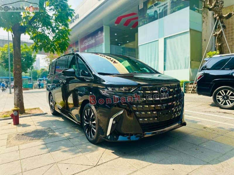 Hình ảnh tổng thể xe Toyota Alphard cũ sang trọng