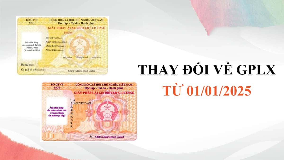 Hình ảnh về mã điều kiện hạn chế trên giấy phép lái xe