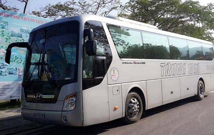 Hình ảnh xe khách giường nằm Trung Nga hiện đại trên tuyến Hồ Chí Minh Phan Thiết