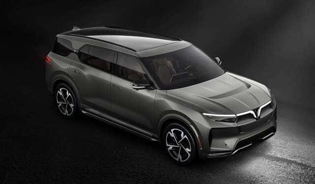 Hình ảnh xe VinFast VF 9 SUV điện màu đen