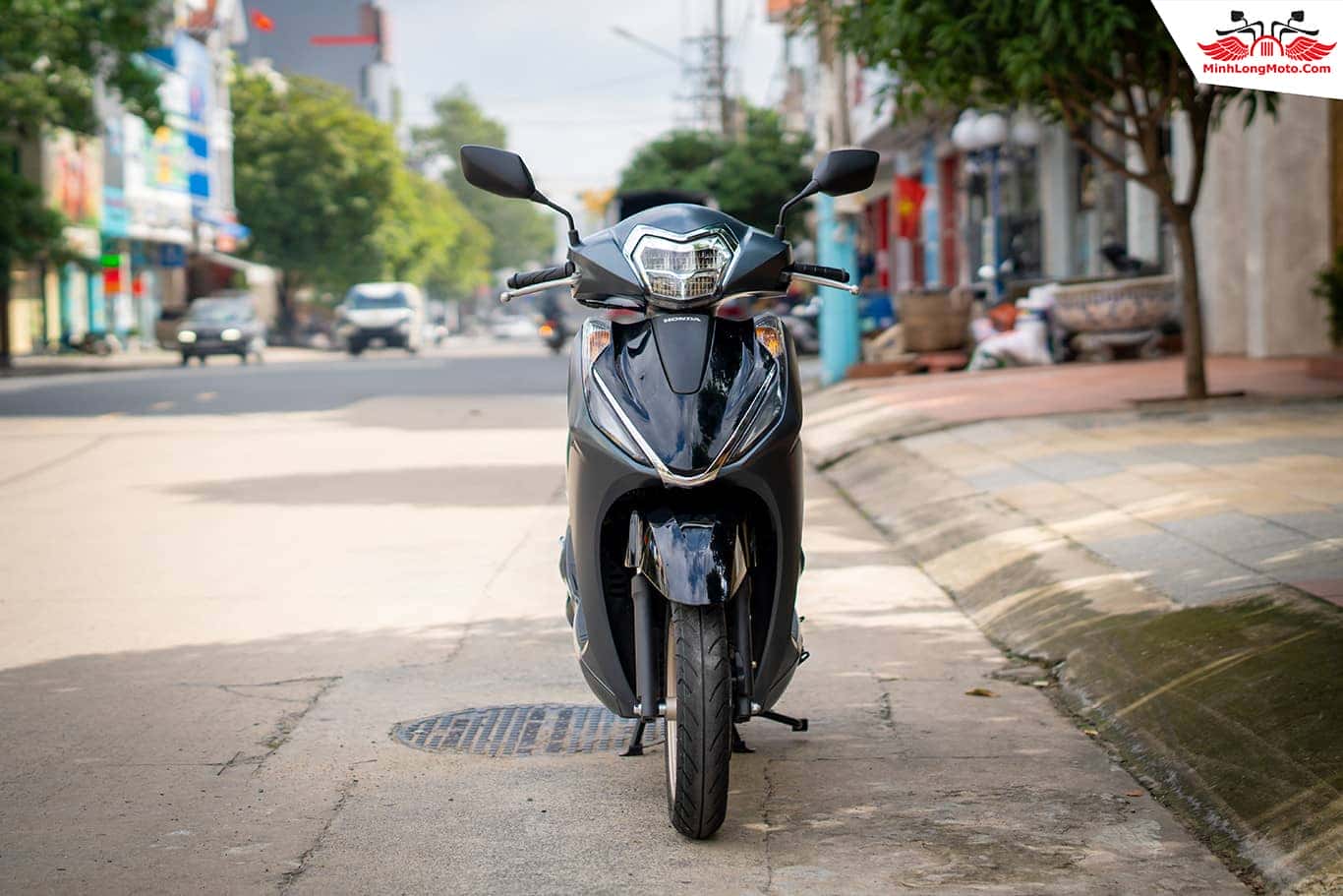 Honda Lead 125 màu đỏ đô