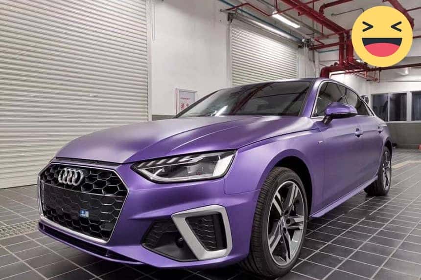 Xe ô tô phong thủy màu tím hợp với mệnh thổ