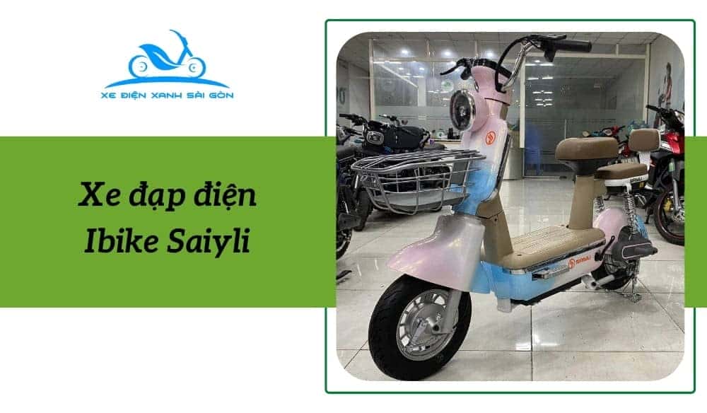 Ibike Saiyli, xe đạp điện thanh lịch dành cho học sinh nữ cấp 2