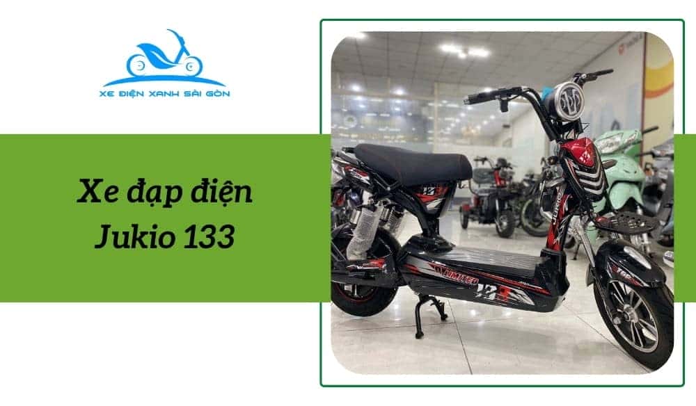 Jukio 133, một mẫu xe đạp điện mạnh mẽ cho học sinh cấp 2