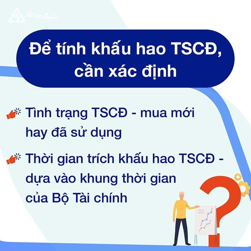 Kế toán viên đang thực hiện các bước tính khấu hao tài sản cố định trên máy tính