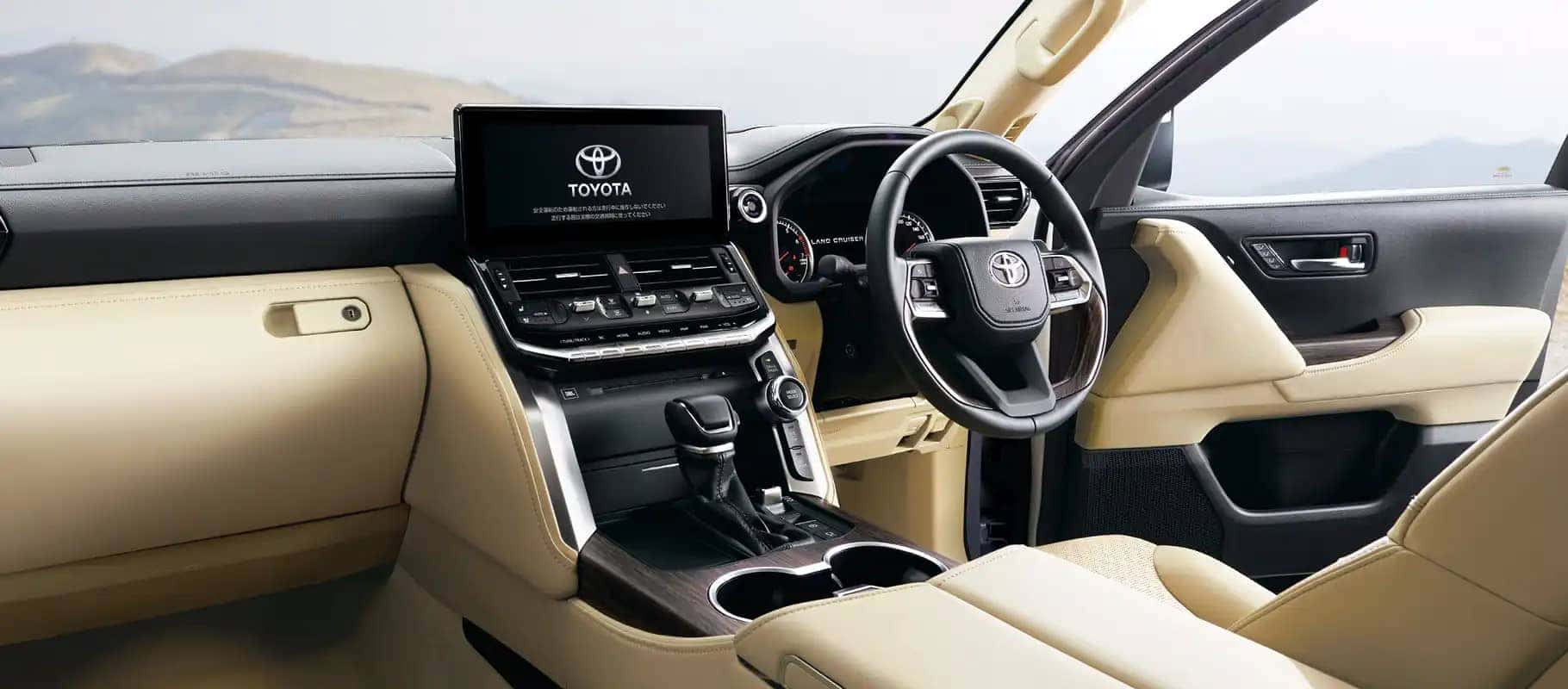 Khoang nội thất Toyota Land Cruiser 300