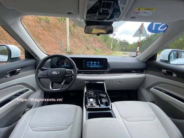 khoang nội thất xe ford territory 2024
