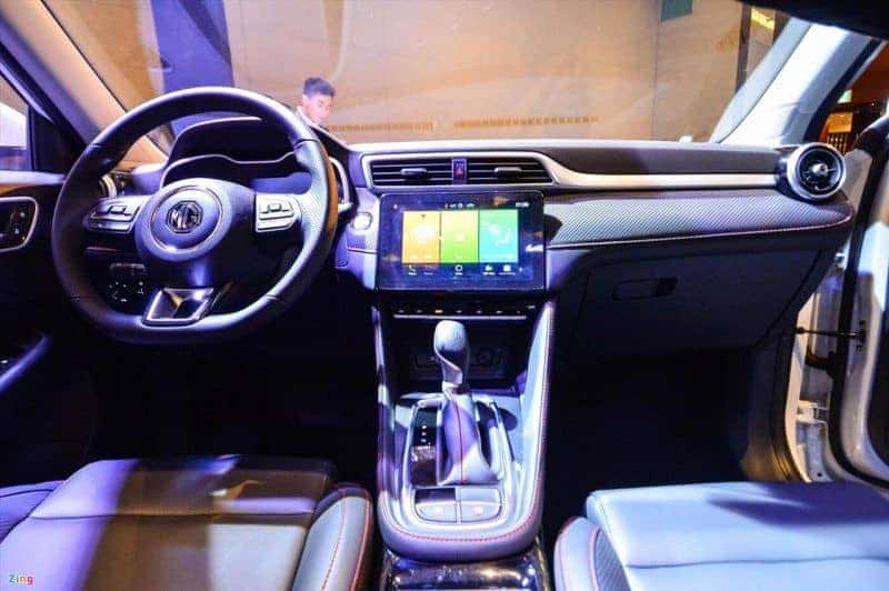 Không gian nội thất rộng rãi bên trong xe MG ZS, tối ưu kích thước
