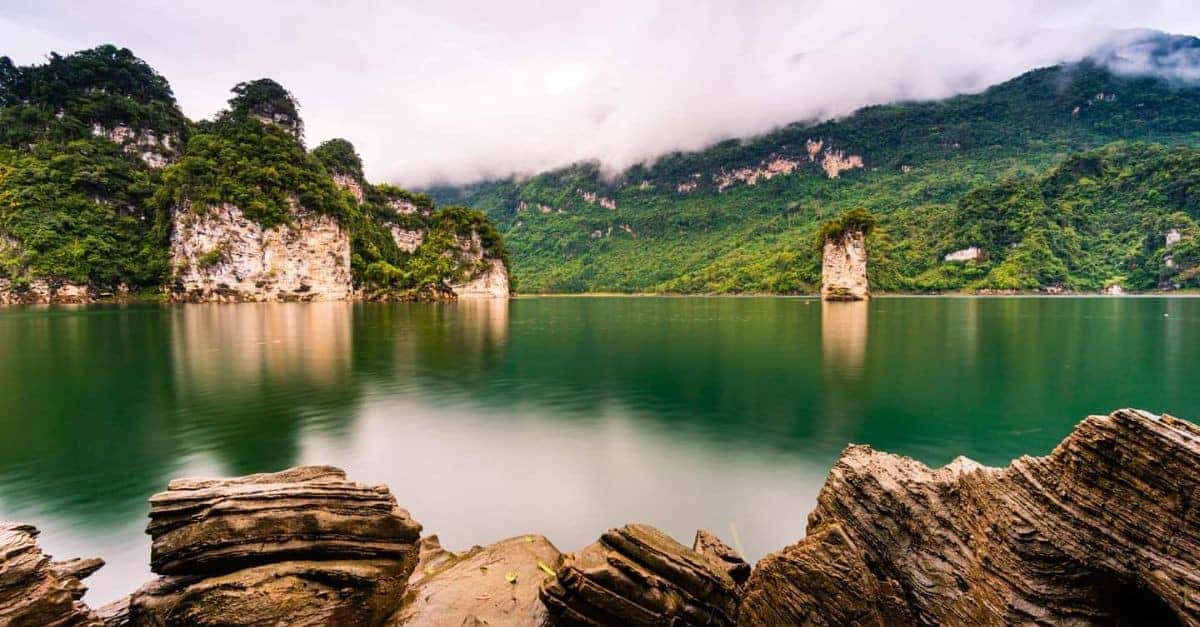 Khung cảnh thiên nhiên tươi đẹp của tỉnh Tuyên Quang