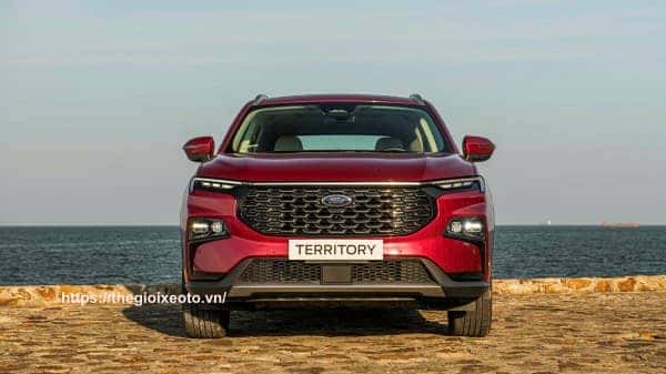 mặt trước xe ford territory 2024