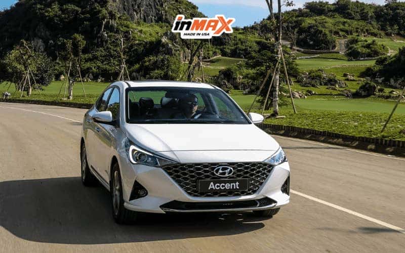 Mẫu xe Hyundai Accent với kích thước xe 5 chỗ nhỏ gọn