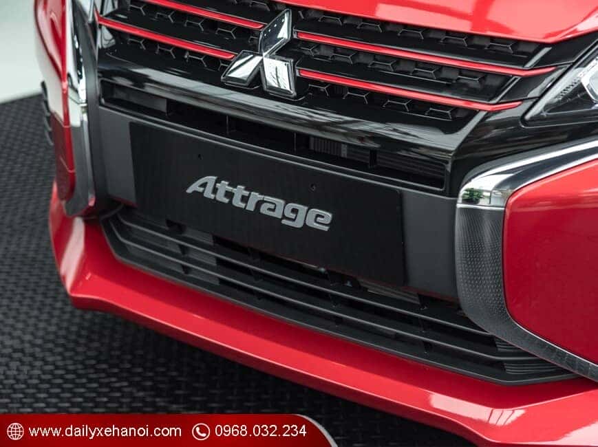 Cản trước thể thao trên xe attrage 2020 cvt