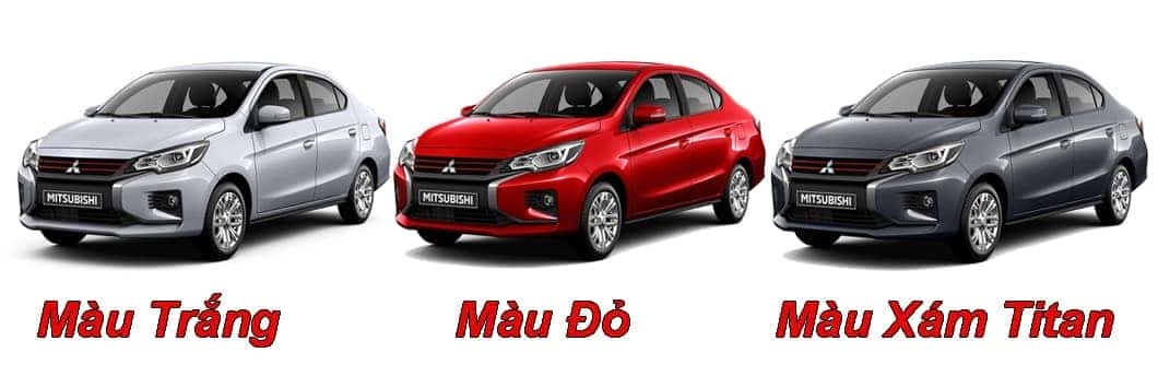 Bảng màu xe Atrage số tự động