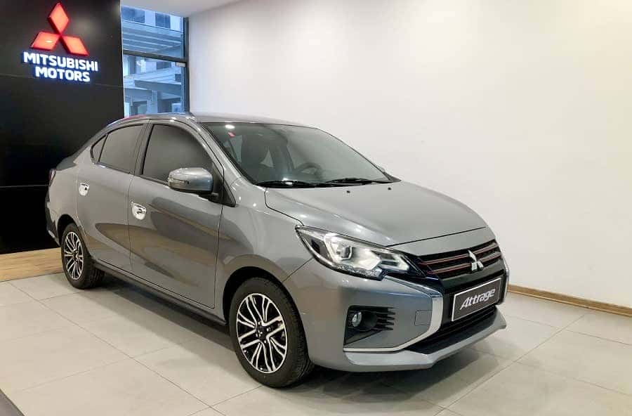 Giá Mitsubishi Attrage số tự động màu xám