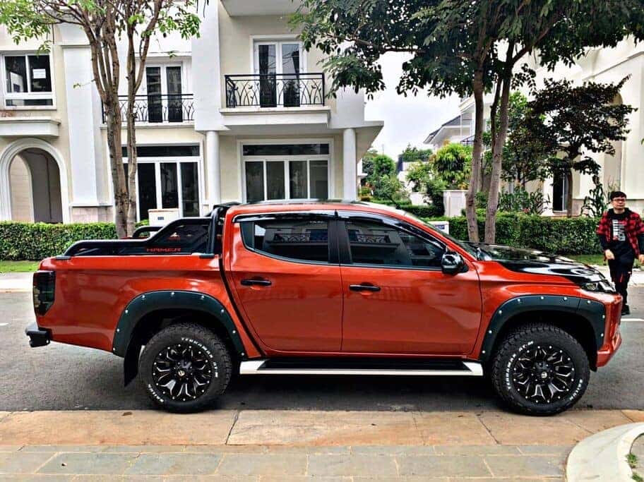 Mâm xe triton độ off road