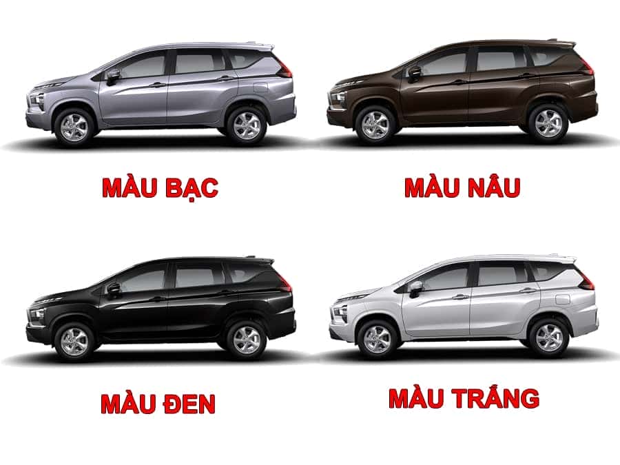 Bảng màu xe Xpander phiên bản Eco tiêu chuẩn số tự động