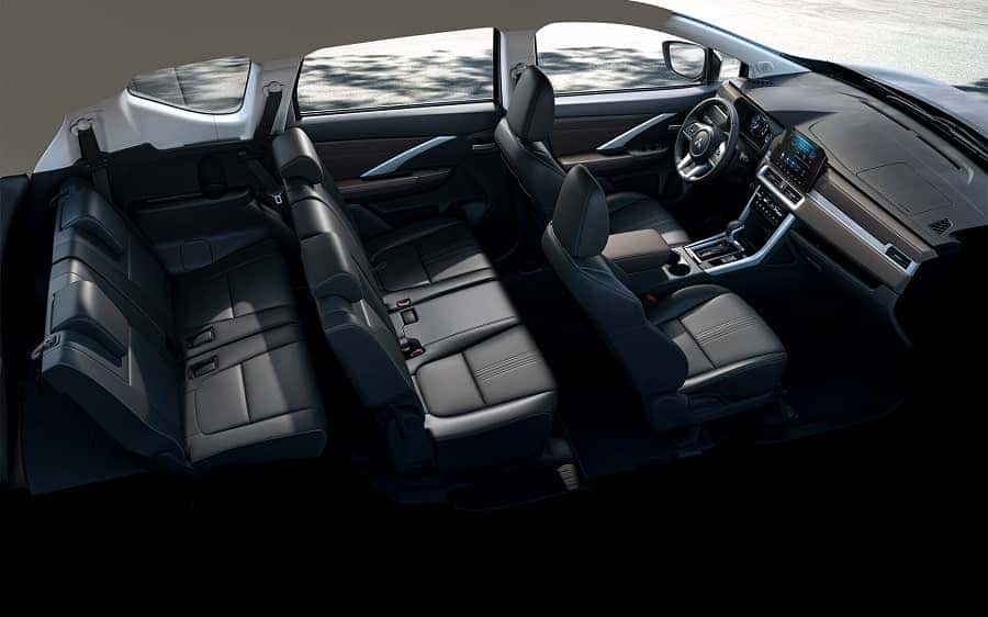 Mitsubishi Xpander với khoang nội thất 7 chỗ rộng rãi