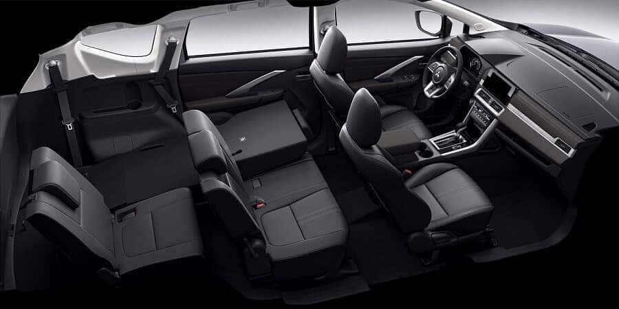 Cầu hình 5 chỗ ngồi trên xe Mitsubishi Xpander