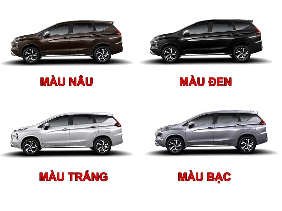 Bảng màu xe Mitsubishi Xpander bản AT Premium