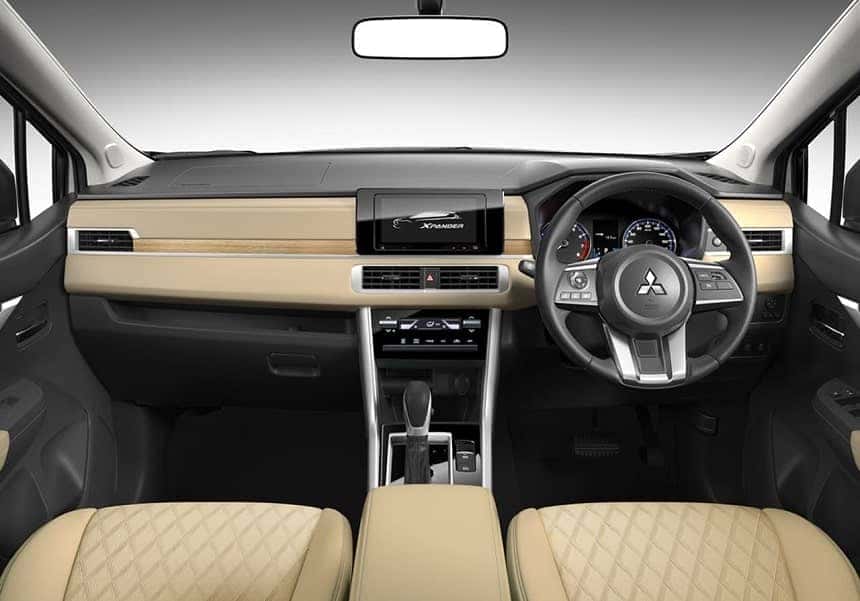 Khoang nội thất xe Xpander 2022 lộ ảnh trước ngày ra mắt