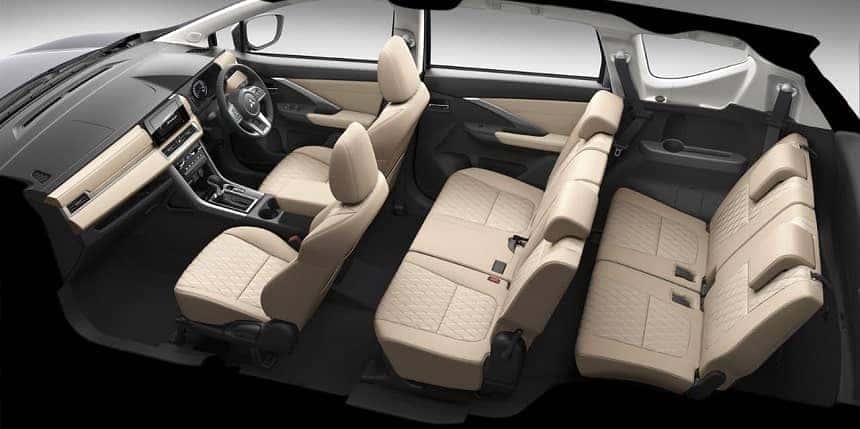 Nội thất mới trên xe Mitsubishi Xpander 2022 được lộ diện trước sự kiện GIIAS 2021