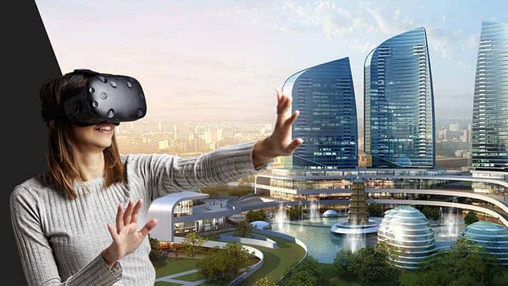 Mô phỏng kiến trúc căn hộ trong môi trường thực tế ảo VR