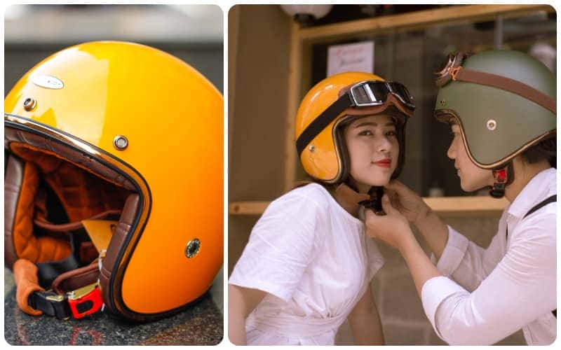 Mũ bảo hiểm Balder cao cấp, sang trọng với lớp lót nhung mịn