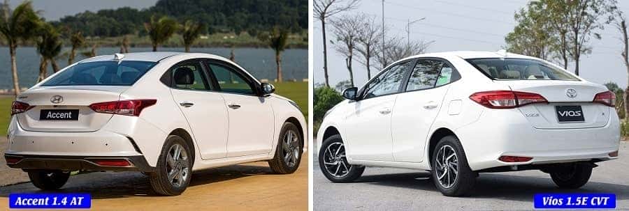 Nên chọn Accent bản đặc biệt hay Vios E số tự động