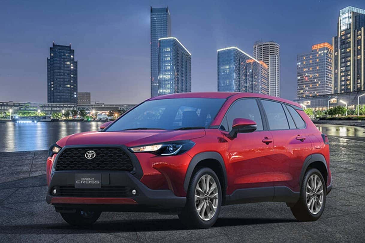 Ngoại hình năng động của xe 5 chỗ Toyota Corolla Cross