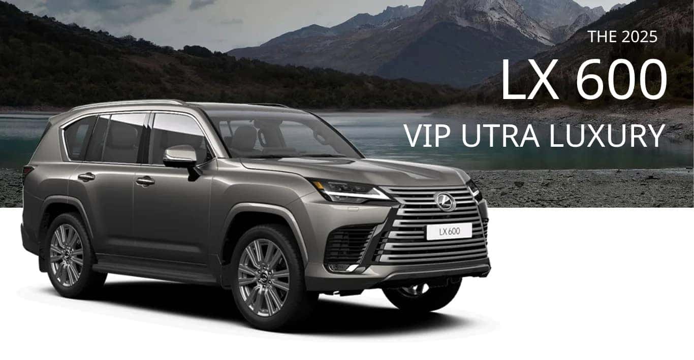Nội thất Lexus LX 600 VIP 2025 sang trọng