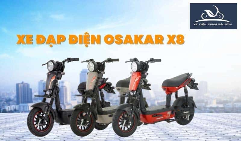 Osakar X8, xe đạp điện tiên tiến phù hợp cho học sinh cấp 2