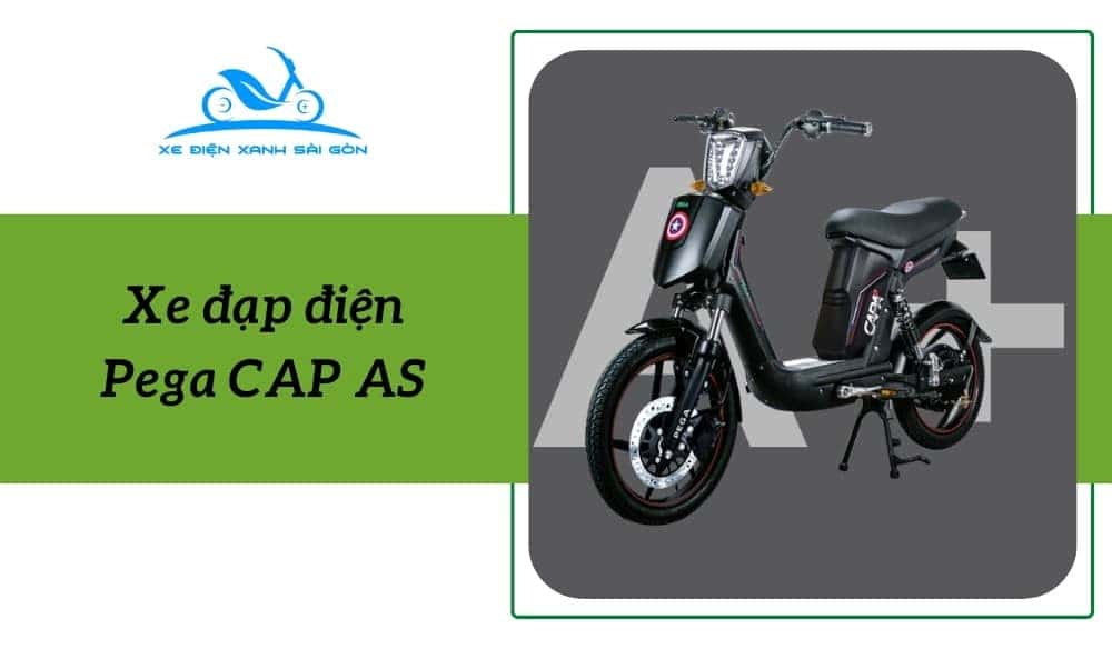 Pega CAP AS, xe đạp điện bền bỉ lý tưởng cho học sinh cấp 2