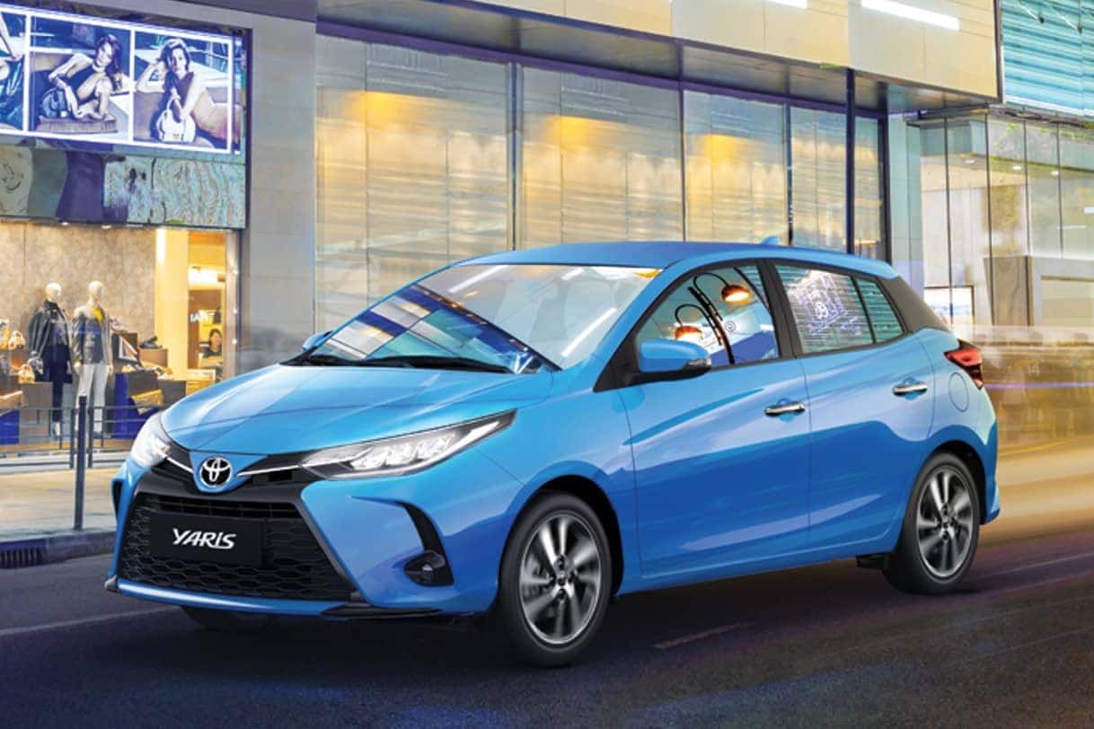 Phong cách trẻ trung của xe 5 chỗ Toyota Yaris hatchback