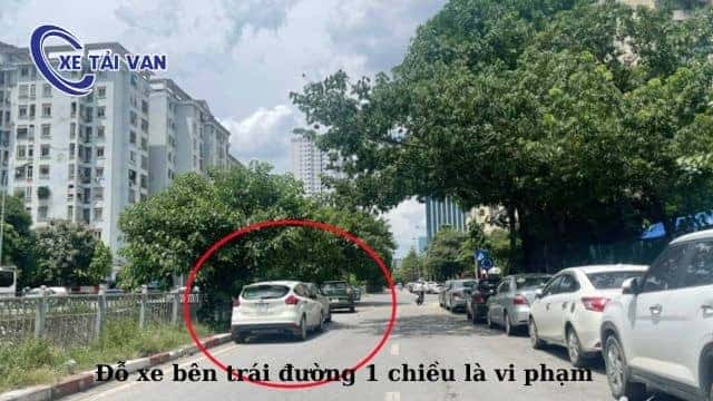 Quy định đỗ xe trên đường một chiều, hướng dẫn dừng đỗ đúng luật.