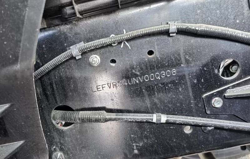 Sơn phủ bảo vệ số khung số máy