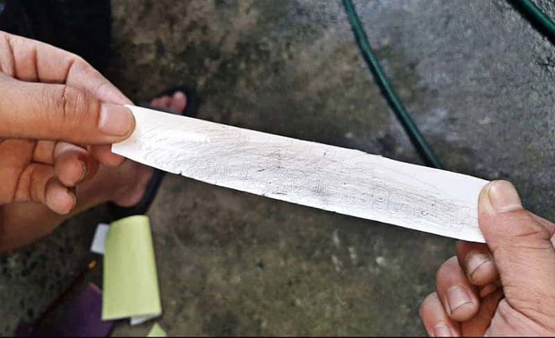 Sử dụng giấy decal A4 để cà số khung số máy xe hiệu quả