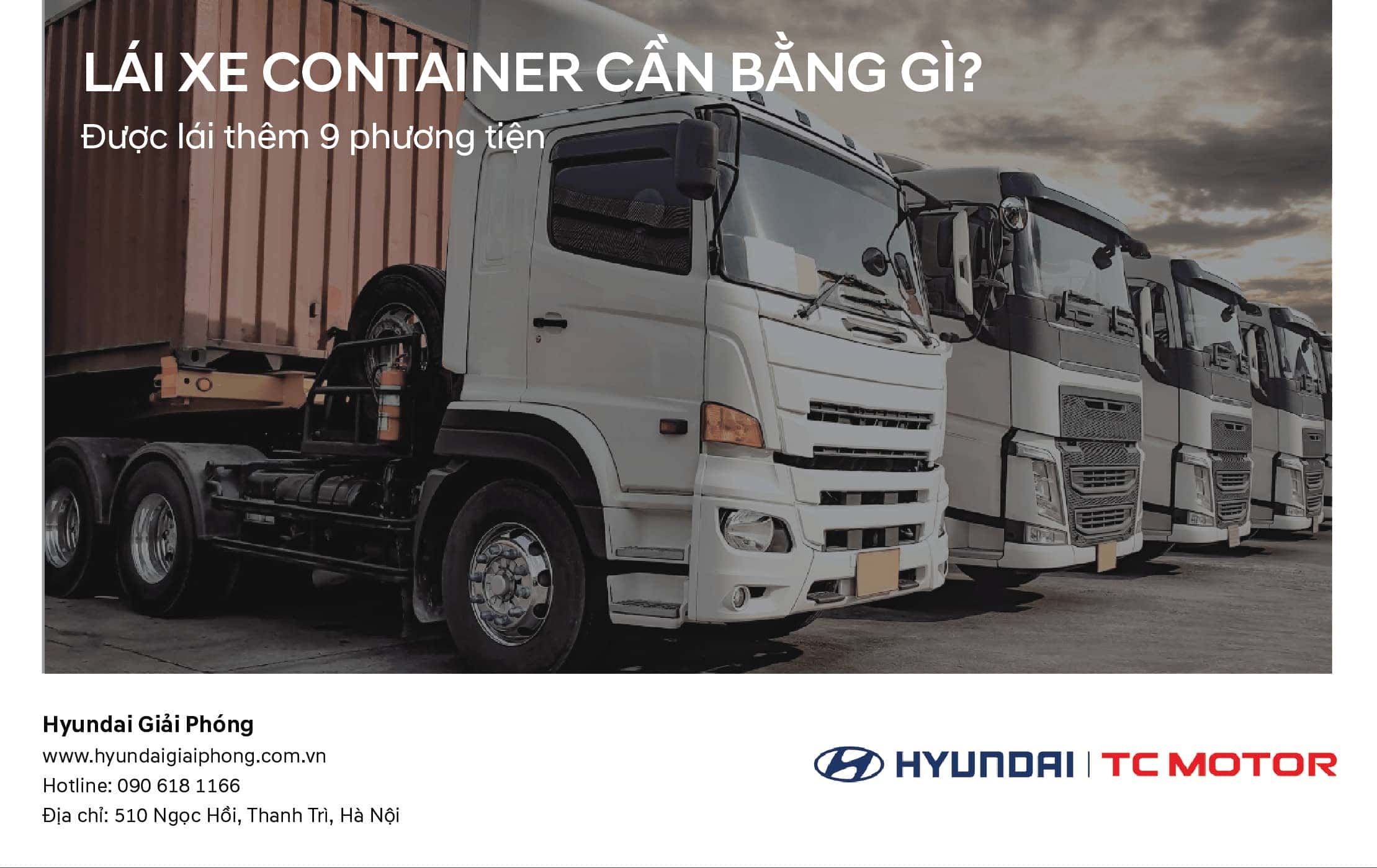 Tài xế điều khiển xe container trên đường, minh họa cho việc lái xe đầu kéo