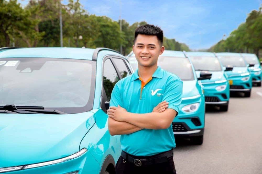 Tài xế taxi Xanh SM làm việc linh hoạt