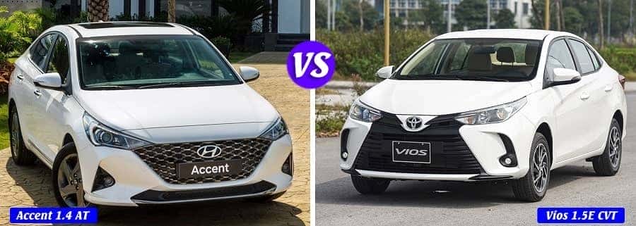 Chọn Hyundai Accent 1.4 AT đặc biệt hay Toyota Vios E CVT bản tự động