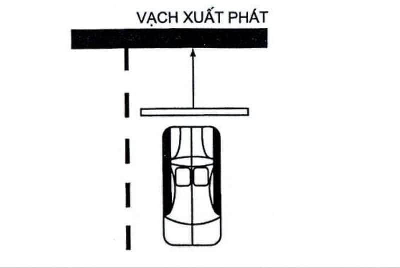 Thí sinh thực hành bài thi xuất phát trên sa hình
