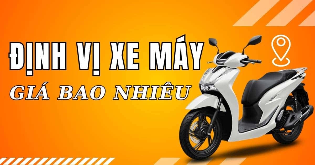 Thiết bị định vị xe máy có dây nhỏ gọn tích hợp chip GPS