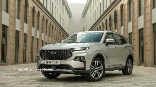 thiết kế ngoại thất xe ford territory 2024