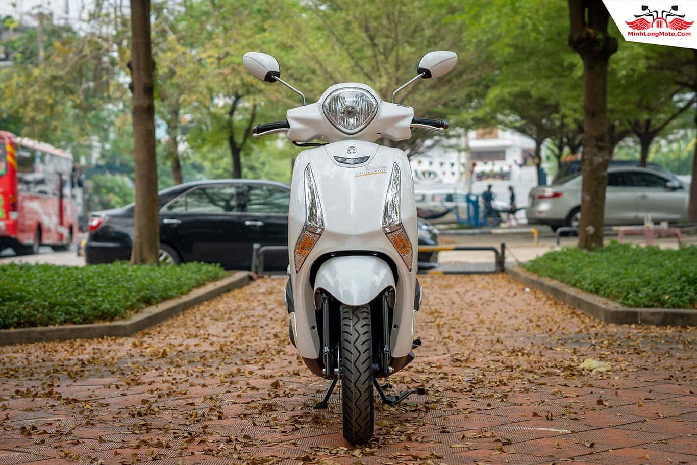 Thiết kế thanh lịch của Yamaha Latte 125