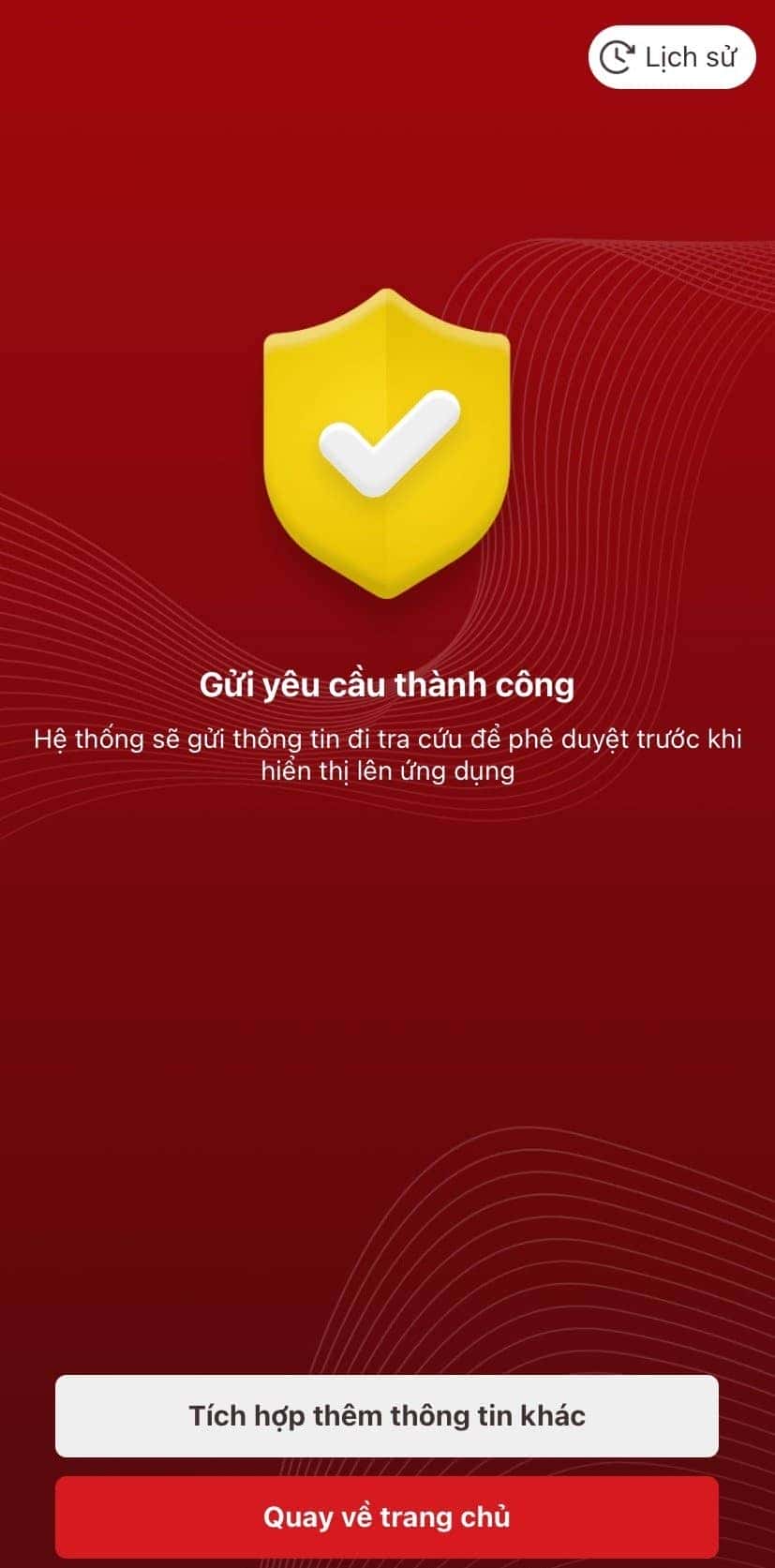 Thông báo yêu cầu tích hợp đăng ký xe vào VNeID thành công