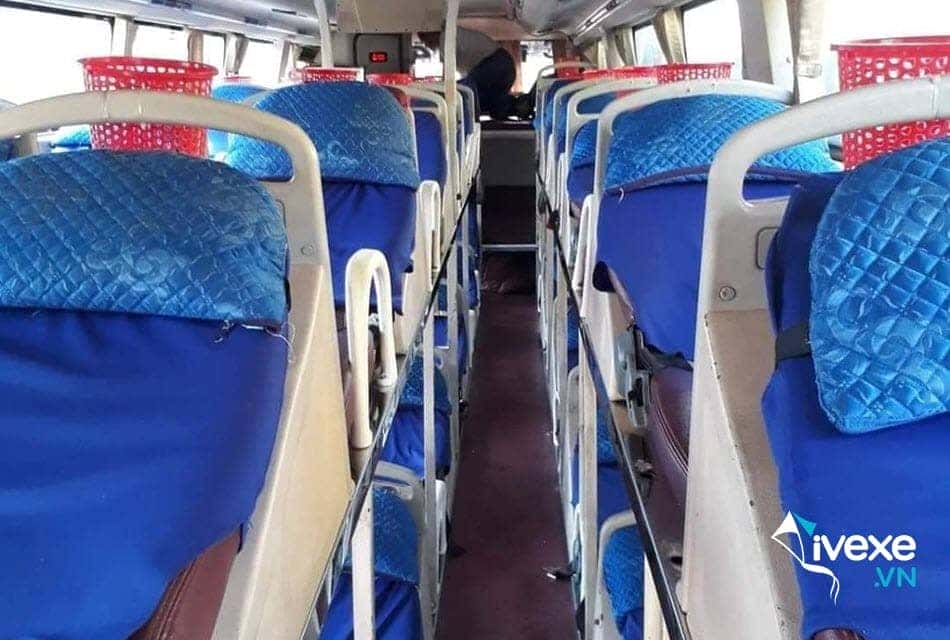 Tiện nghi hiện đại trên xe giường nằm 46 chỗ của nhà xe Đức Tâm