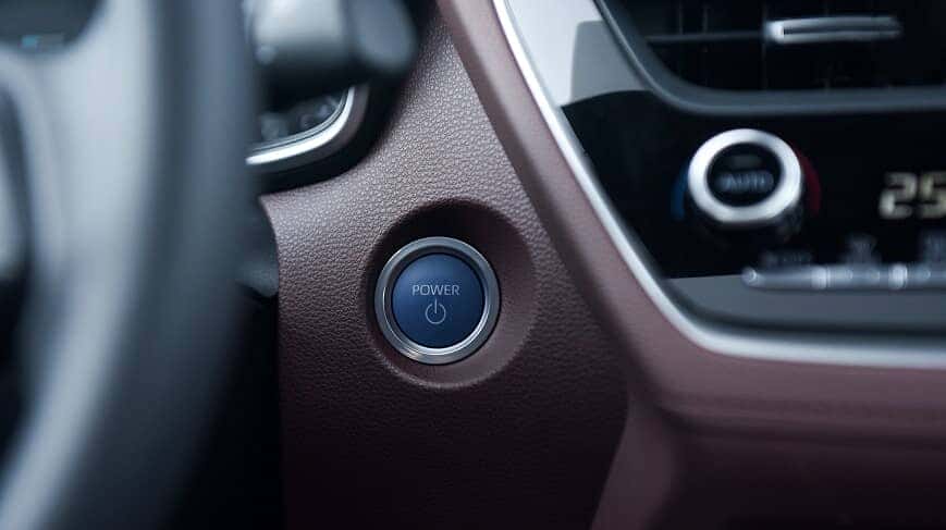 Nút khởi động Start Stop xe Corolla Cross HV
