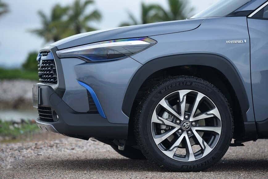 Mâm xe Corolla Cross bản HV